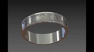 SOLIDWORKS TUTORIAL-CREATE OF THE RING WITH SWEPT BOSS/BASE TOOL