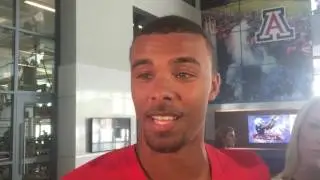 Arizona wide receiver Trey Griffey 8-3-16