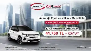 Citroen e-C3 Aircross Kampanyası