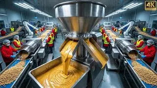 Inside a Modern Peanut Processing Factory &ndash; From Raw Peanuts to Finished Products (Full Process)