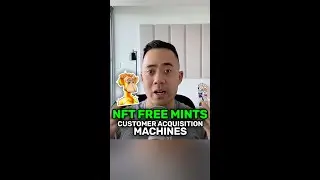 Why NFT Free Mints Are A Customer Acquisition MACHINE |Leveling Up with Eric Siu | shorts