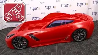Corvette Z06 Toddler to Twin Bed from Step2