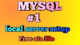 mysql database in kodular | connect local server into app using kodular
