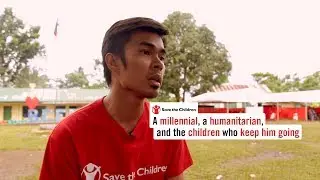 WATCH: A millennial, a humanitarian, and the children that keeps him going