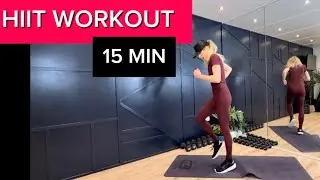 15 MINUTE HIIT| HOME WORKOUT | QUICK & EFFECTIVE | DAY 5 -21 DAY FITNESS CHALLENGE 