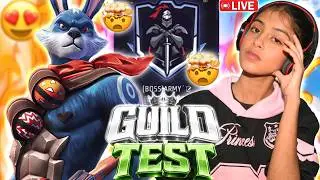 GUILD TEST LIVE BOSS ARMY 1VS3 😎 #live