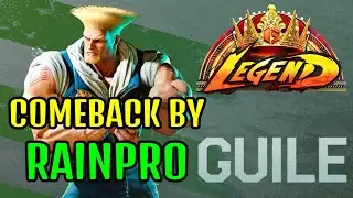 👑 STREET FIGHTER 6 ➥ Rainpro (GUILE ガイル) COMEBACK VS JP! 👑