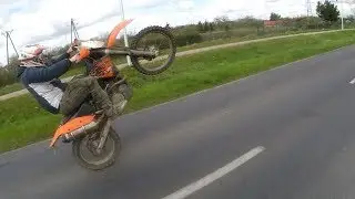 ENDURO HORROR MOVIE | fails/hillclimb/mud/wheelie/fun