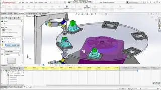 Solidworks Exercise - Toggle Press Animation - Video 8 of 9 - Animate it