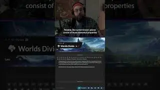 Day 1 - Worlds Divide - Community Driven World Building Project