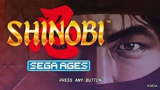 SEGA Ages: Shinobi 忍 (Switch) First 14 Minutes on Nintendo Switch - First Look - Gameplay