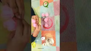 How to Make Nylon Stocking Flower Pink Charm Peony