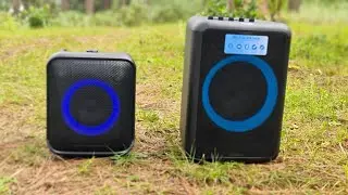 F&D PA100 VS Philips TAX3206 Party Speaker OUTDOOR Comparison Side By Side |जानिए कौन सा बेस्ट है
