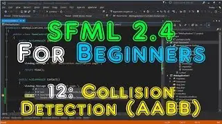 SFML 2.4 For Beginners - 12: Collision Detection (AABB).