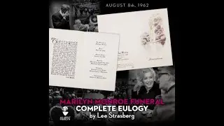 Marilyn Monroe Funeral - Lee Strasberg Eulogy