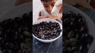 Jamun masala chat | #shorts #youtubeshorts #shortsfeed #jamun #jamunfruit #masalajamun #streetfood