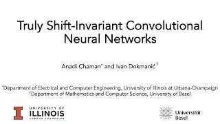 CVPR 2021: Truly shift invariant convolutional neural networks