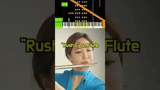 🚀Rush E on Flute #rushe