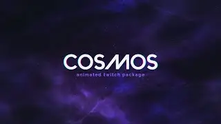 Animated Twitch Package - Cosmos - Twitch Overlays