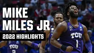 Mike Miles Jr. 2022 NCAA tournament highlights