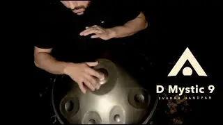 Svaraa Handpan- D Mystic 9 Nitrided, India