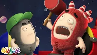 Space Trouble | Oddbods | Monster Cartoon for Kids