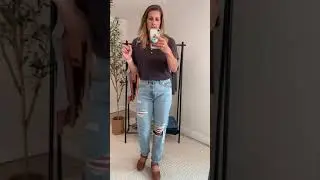 Coco Henley Bodysuit Try On (M)