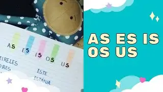 Como ensinar a ler - Alfabetização Para Crianças - Sons do S  - AS ES IS OS US