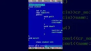 Basic C++ Class Example