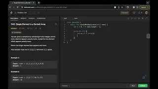 [Leetcode] 540. Single Element in a Sorted Array