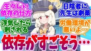 依存されたらヤバそうな限界ロリOLアオバへの反応集【ブルーアーカイブ/ブルアカ/反応集】