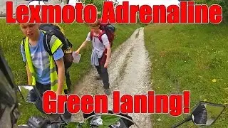 Lexmoto Adrenaline 125cc Green Laning!