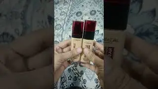 My new and old L'Oreal infallible 32 hour fresh wear foundation review from Mahnoor Babar 🧖💄🎭🛍️