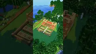 Build This Minecraft Survival Base! #minecraft #minecraftshorts