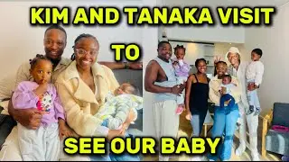 KIM AND TANAKA VISIT US TO SEE OUR NEW BORN BABY 