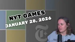 Puzzles after puzzle stream = not good | NYT Games | January 28, 2026