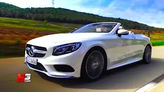 NEW MERCEDES S 500 CABRIOLET 2016 - FIRST TEST DRIVE ONLY SOUND