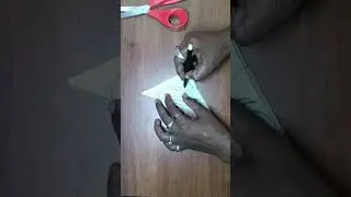 🌺#Template2494🌺Colourful Rangoli Paper Cuttings  😍Square Snowflake paper craft 😍 #Art 💥#Easymaking💓💓