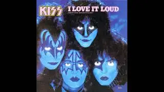 Kiss - I Love It Loud guitar backing trak with vocal
