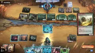 MTG Master Pakku Cauldron Mill vs Wide RG Tokens