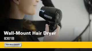 Wall-Mount Hair Dryer- 1500 Watts | Hamilton Beach Commercial&reg; | 8301B