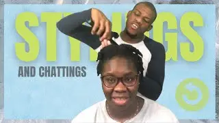 My Husband Styles my Natural Hair [Stylings n Chattings] | THE ROBDONS | The Positivity Inn