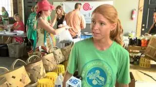Farmers market in Downtown Conway features fresh produce and locally grown items