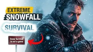 Extreme Snowfall Survival | Alone Against Nature | snow survival is not a game