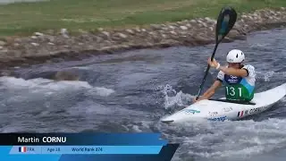 Martin Cornu, France / U23 Final  2024 ICF Canoe-Kayak Slalom Junior & U23 World Championships