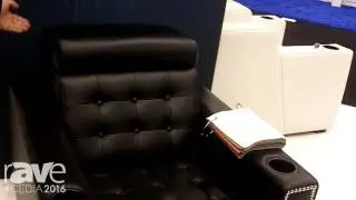 CEDIA 2016: Acoustic Smart Demos The RANGO, a Zero Wall Clearance Home Theater Chair
