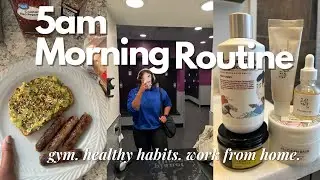 REALISTIC 5am morning routine before working my 9-5 corporate job