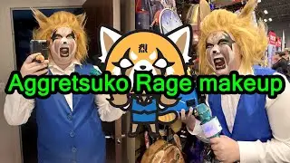 Aggretsuko Rage makeup