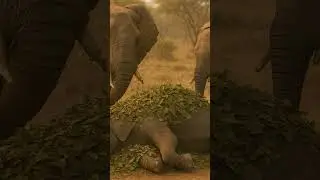 Elephants' Heartfelt Farewell Rituals