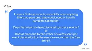 Unlocking data insights with Firebase